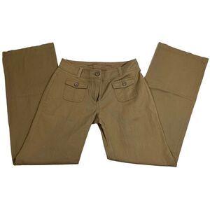 Y2K Newย York & Company Tan Chinoโstraightโlegโpants